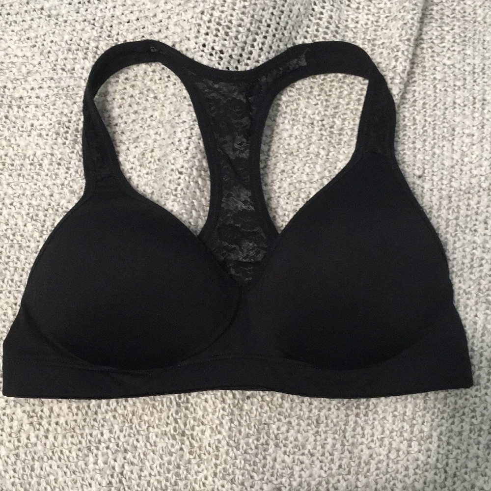 Black Sports Bra